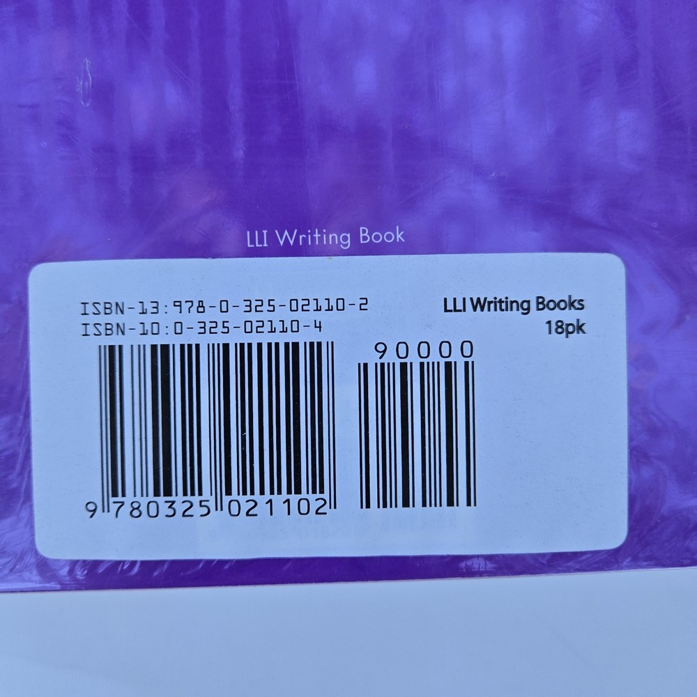 Fountas & Pinnell LLI My Writing Book Workbooks 18 Pack Sealed Three Colors - Picture 4 of 6